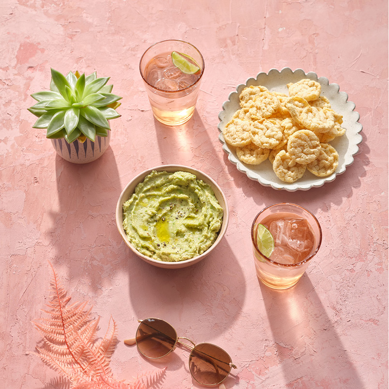 Guacamole com Protein Chips